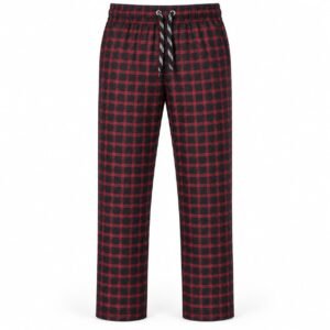 Maroon Red Check